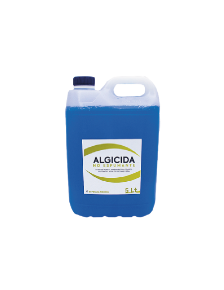 Algicida no espumante para piscinas y spas - 5 L