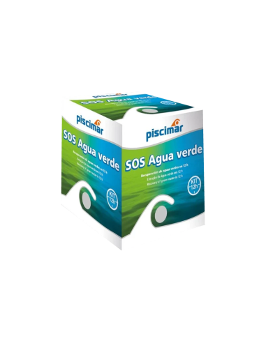 Kit SOS Agua Verde para piscinas | Tratamiento antialgas