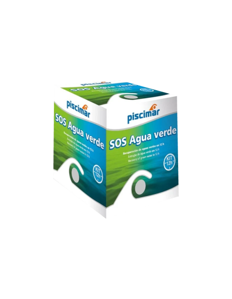 Kit SOS Agua Verde para piscinas | Tratamiento antialgas