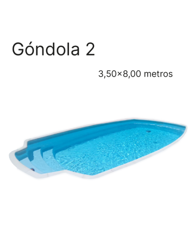 Góndola 8,00 x 3,50 m