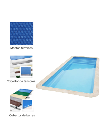 Comunidad Señorial 10,00 x 4,00 m | Cubiertas a medida para piscina