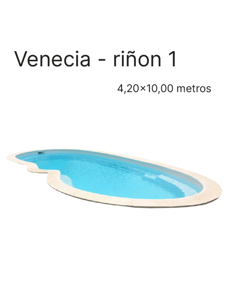 Venecia Riñon 10,00 x 4,20 m