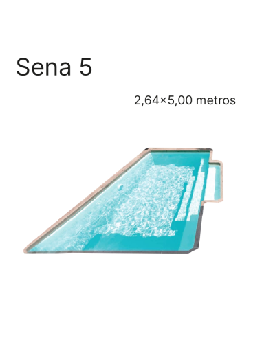 Sena 5,00 x 2,64 m
