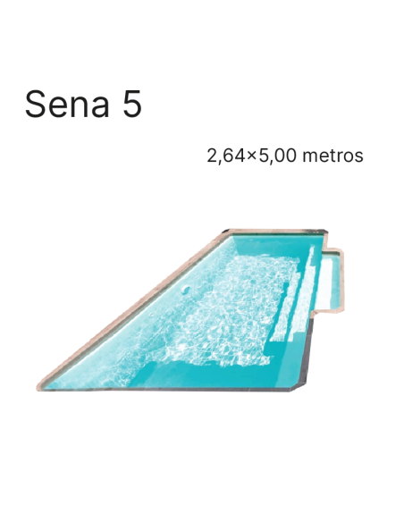 Sena 5,00 x 2,64 m