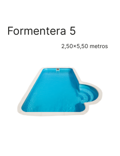 Formentera 5 5,50 x 2,50 m | Cubiertas a medida para piscina DTP 2