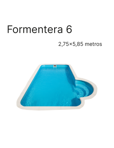 Formentera 6 de 5,85 x 2,75 m,