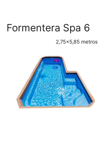 Formentera Spa 6 5,85 x 2,75 m