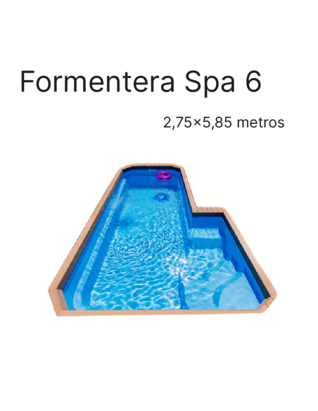 Formentera Spa 6 5,85 x 2,75 m