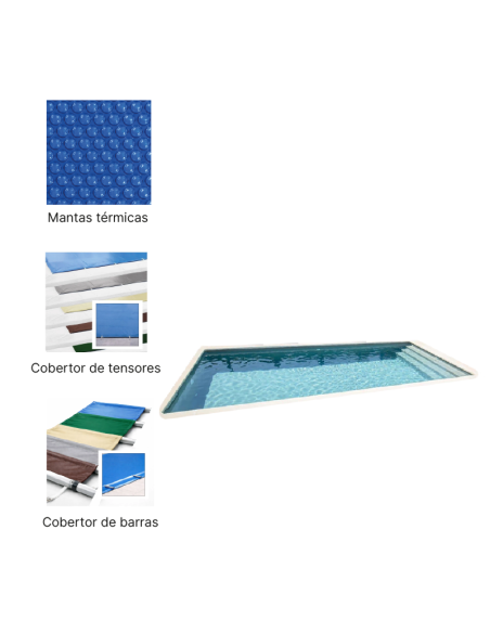 Volga 6,50 6,50x3,00 m | Cubiertas piscina a medida