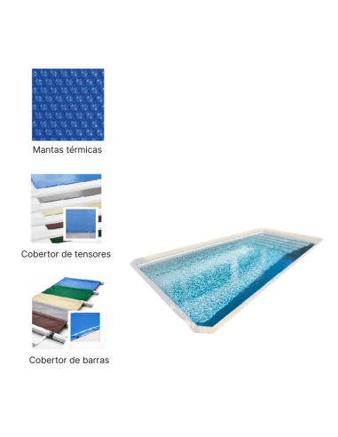 Galaica 8 8,00 x 4,00 m | Cubiertas a medida para piscina