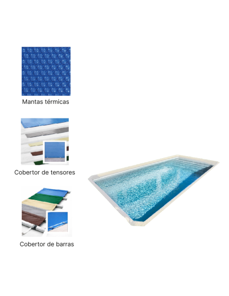 Galaica 8 8,00 x 4,00 m | Cubiertas a medida para piscina