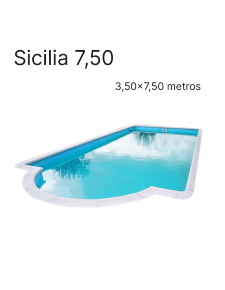 Sicilia 7,50 7,50 x 3,50 m