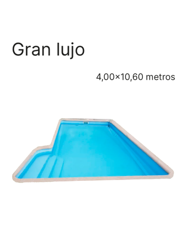 Gran Lujo 10,60 x 4,00 m | Cubiertas a medida para piscina