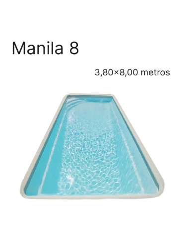 Manila 8 8,00 x 3,80 m