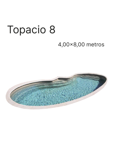 Topacio 8 8,00 x 4,00 m