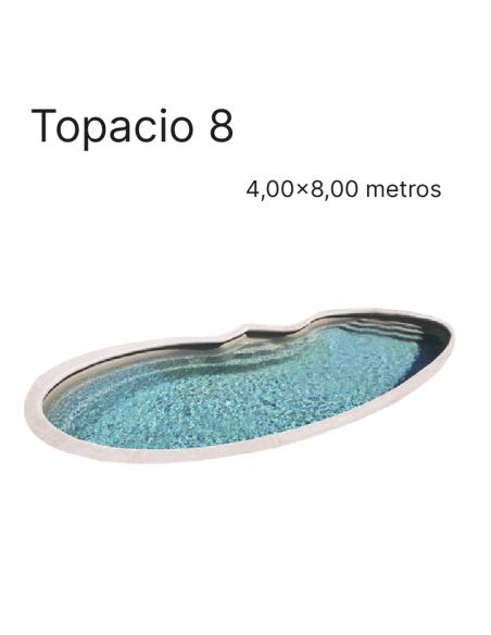 Topacio 8 8,00 x 4,00 m
