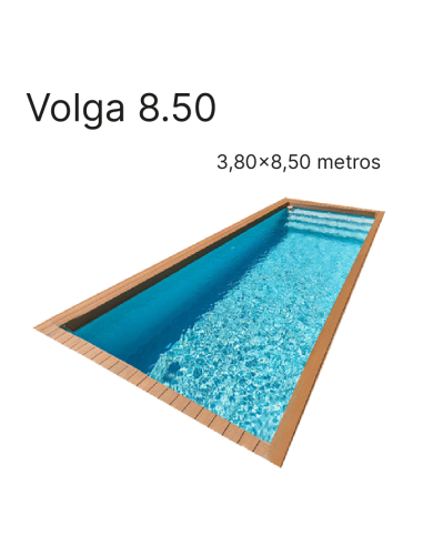 Volga 8,50 8,50 x 3,80 m