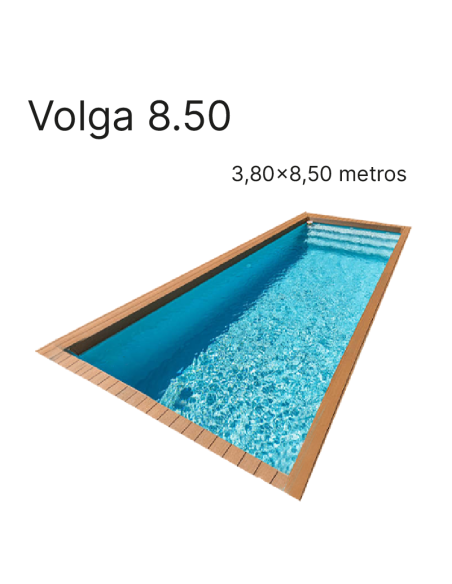 Volga 8,50 8,50 x 3,80 m