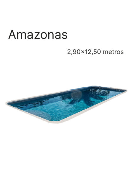 Amazonas 12,50 x 2,90 m