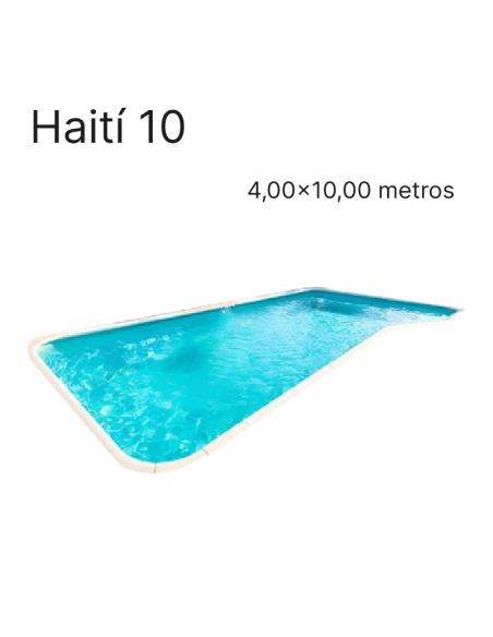 Haití 10 10,00 x 4,00 m