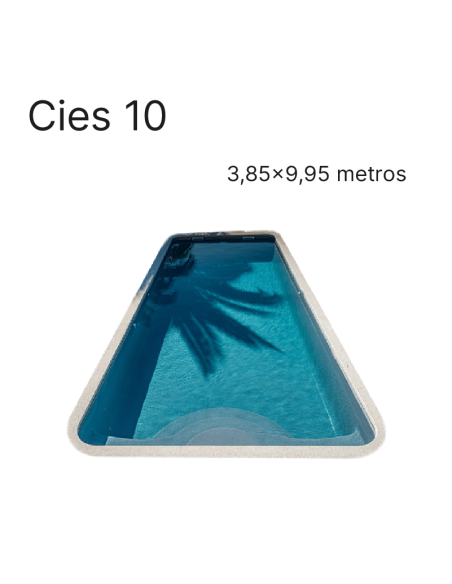 Cíes 10 Rectangular 9,95 x 3,85 m