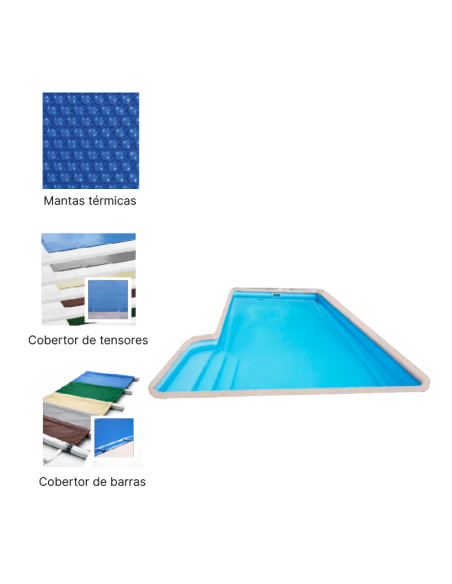 Lujo Ares 8,00 x 4,00 m | Cubiertas a medida para piscina