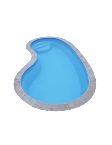 Riñón 6 6,00 x 3,00 m | Cubiertas a medida para piscina
