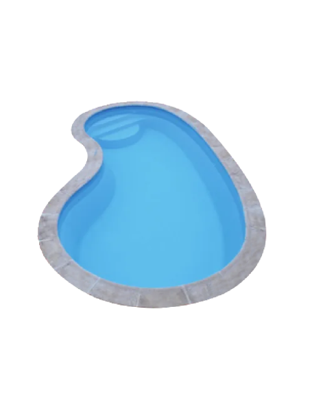 Riñón 8 8,00 x 4,00 m | Cubiertas a medida para piscina