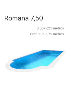 Romana 7,5 7,25 x 3,50 m | Cubiertas a medida para piscina 2