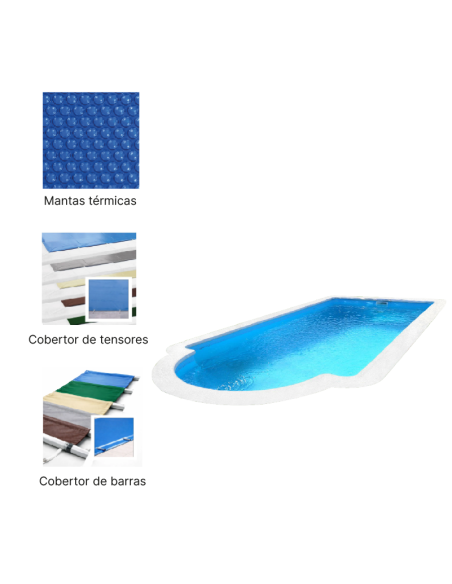 Romana 9 9,00 x 4,00 m | Cubiertas a medida para piscina