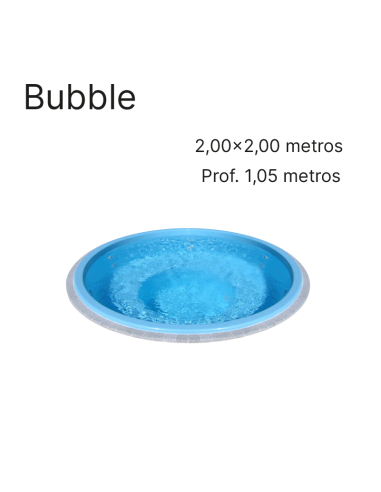 Bubble 2 2,00 x 2,00 m | Cubiertas a medida para piscina