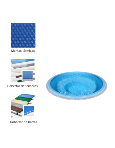 Bubble 2 2,00 x 2,00 m | Cubiertas a medida para piscina
