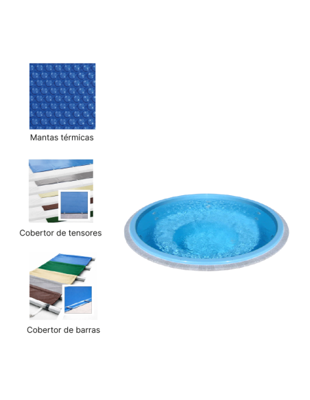 Bubble 2 2,00 x 2,00 m | Cubiertas a medida para piscina