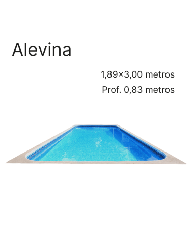 Alevina 3,00 x 1,89 m | Cubiertas a medida para piscina