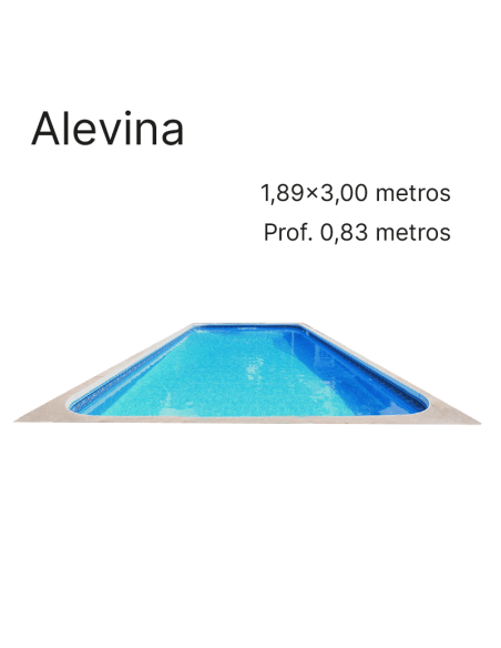 Alevina 3,00 x 1,89 m | Cubiertas a medida para piscina