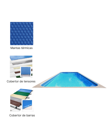 Alevina 3,00 x 1,89 m | Cubiertas a medida para piscina