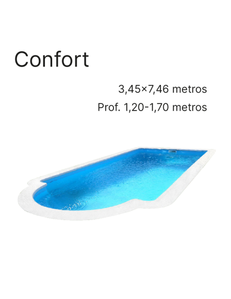 Confort 7,46 x 3,45 m