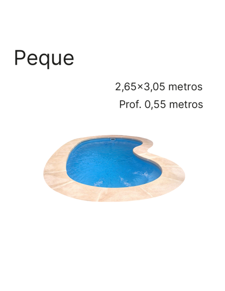Peque 3,05 x 2,65 m | Cubiertas a medida para piscina