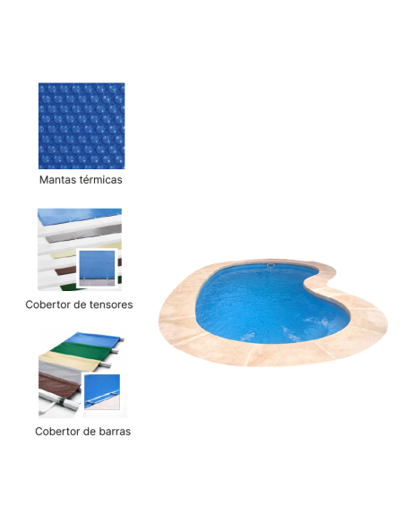 Peque 3,05 x 2,65 m | Cubiertas a medida para piscina