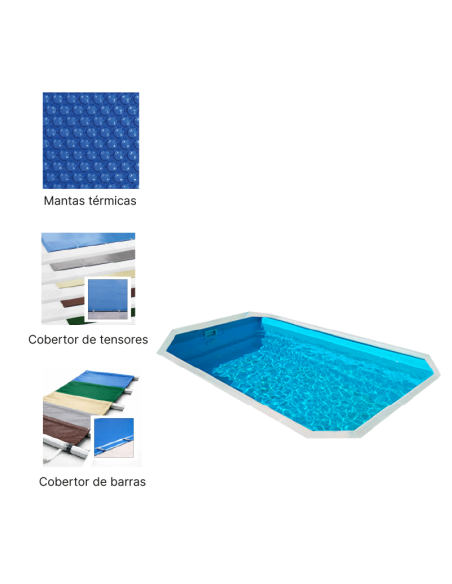 Mini Pool 4,20 x 2,30 m | Cubiertas a medida para piscina
