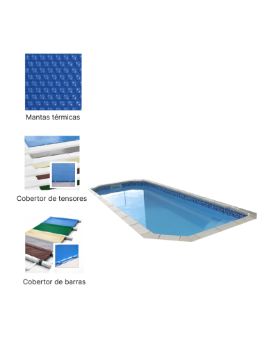 Baby Pool 5,45 x 2,25 m | Cubiertas a medida para piscina