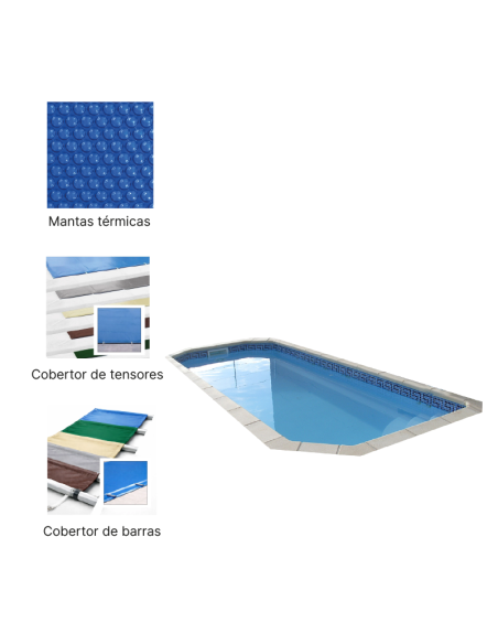 Baby Pool 5,45 x 2,25 m | Cubiertas a medida para piscina