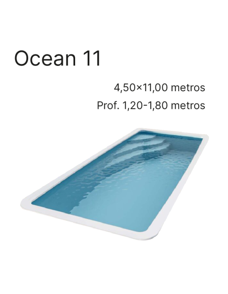 Ocean 11,00 x 4,50 m