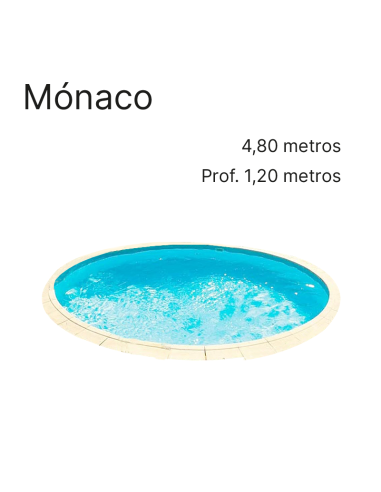 Mónaco 3,80 m | Cubiertas a medida para piscina