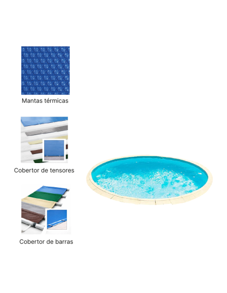 Mónaco 3,80 m | Cubiertas a medida para piscina