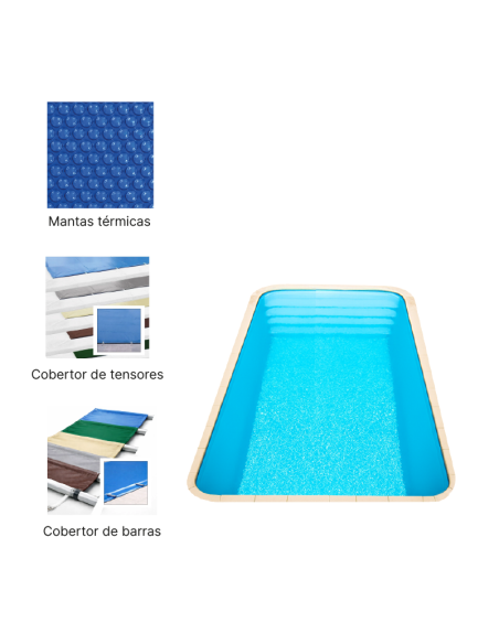 Fuerteventura 5,55 x 3,20 m | Cubiertas a medida para piscina