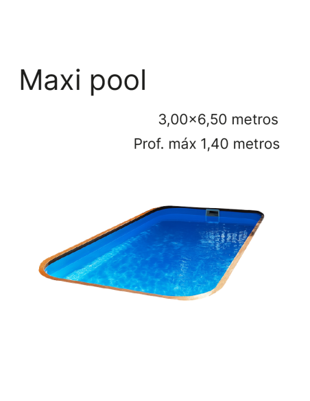 Maxi Pool 6,50 x 3,00 m | Cubiertas a medida para piscina