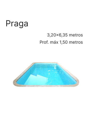 Praga 6,35 x 3,20 m | Cubiertas a medida para piscina