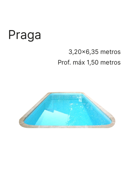 Praga 6,35 x 3,20 m | Cubiertas a medida para piscina