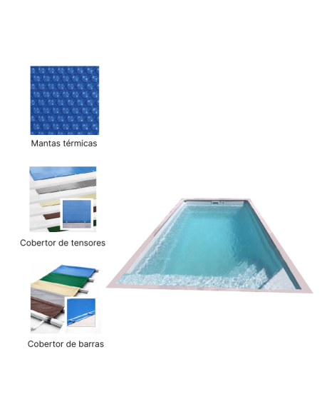 S450 4,45 x 2,50 m | Cubiertas a medida para piscina